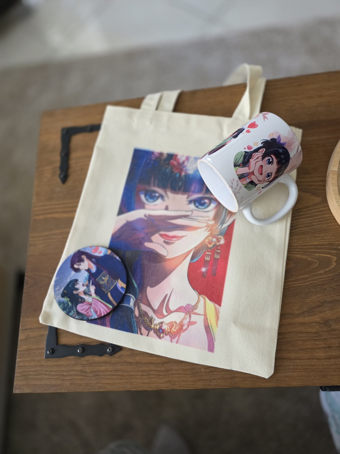 Vue du kit manga complet créé par l’atelier Créatty